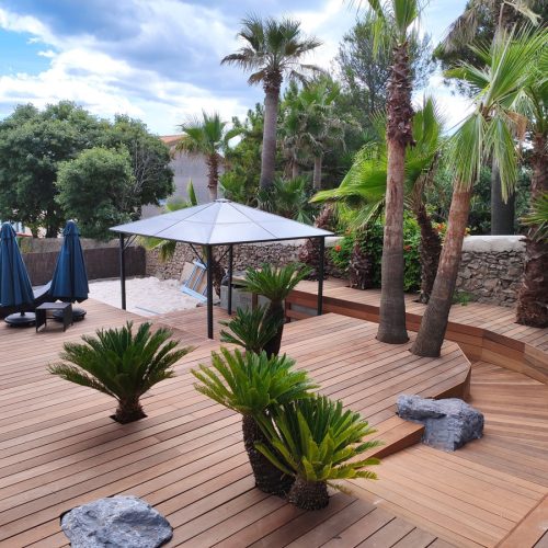 Aménagement et création de terrasses bois dans le Biterrois